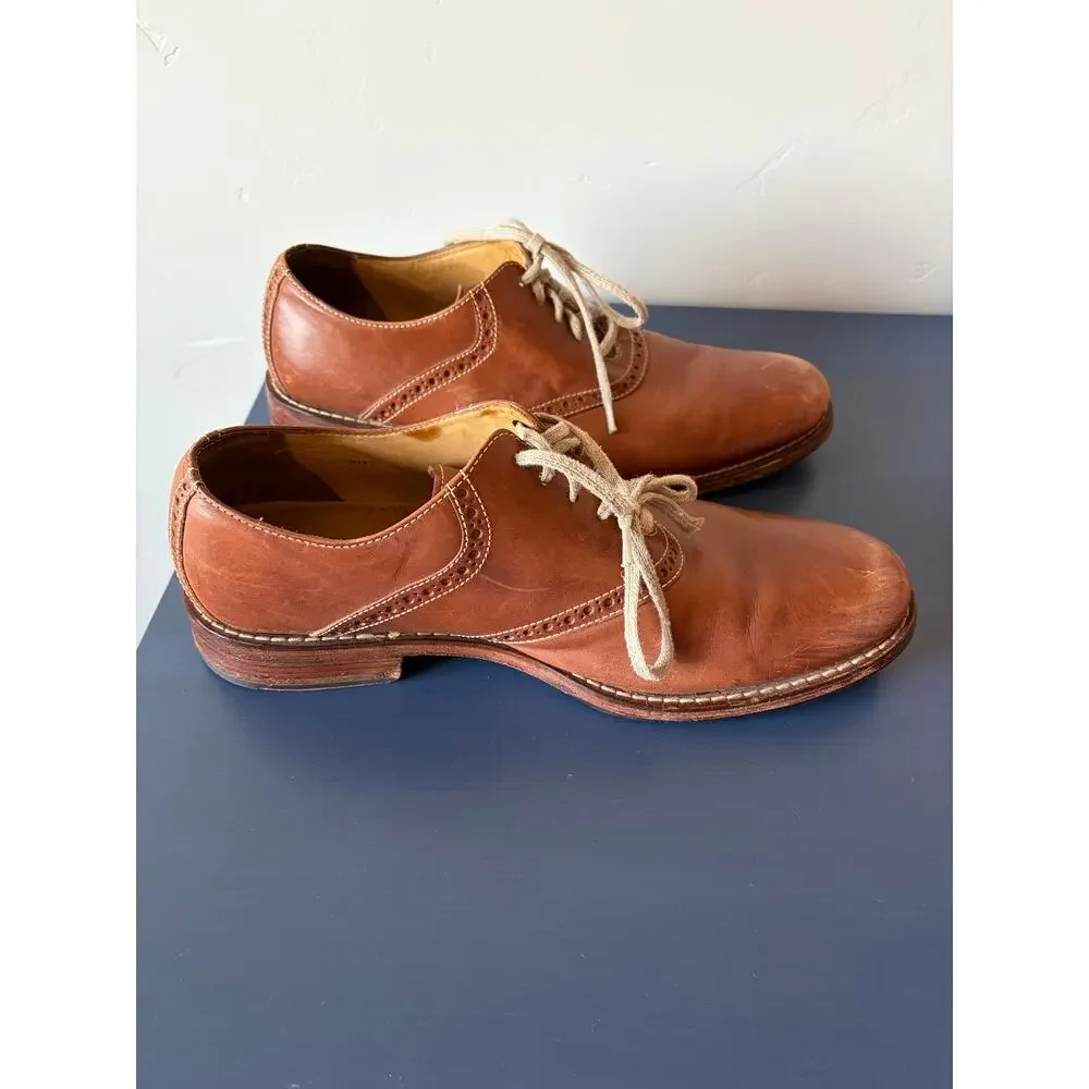Cole Haan Mens Brown Dress Shoes- Size 10